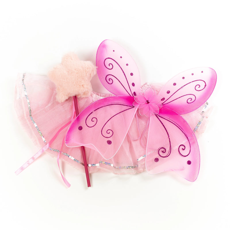 Fairy Dress Up Kit - Wings, Wands and Tutu