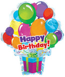 21" Happy Birthday Day Surprise Balloon