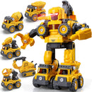 5in1 Construction Take Apart Robot Toys for Kids