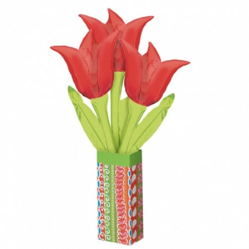 29" Airfill Tulip  Bouquet Balloon Set