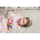 Rainbow Wooden Baby Rattle