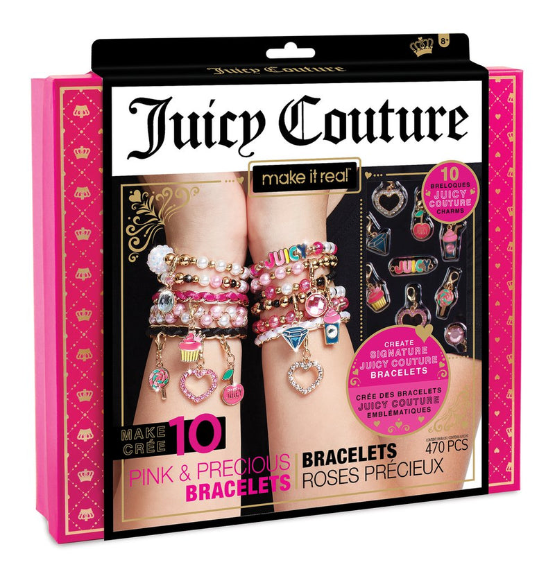 Juicy Couture Pink & Precious Bracelets