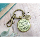 To My Daughter Keychain A Little Girl Yesterday From Mom…