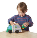 Garbage Truck Wooden Vehicle