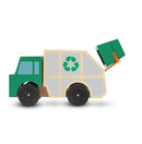 Garbage Truck Wooden Vehicle