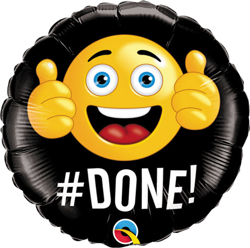 #Done! Graduation Emoji Balloon