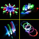60PCs LED Light Up Toys Glow in The Dark Party Supplies