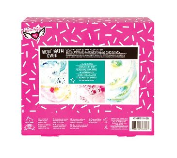 Fresh Vibes Coconut Scented Bath Bomb Gift Set