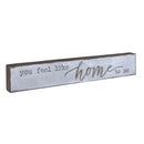 24x4-Tin Plaque-Home