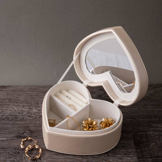 Amara Heart Jewelry Box