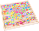 Small Foot Threading Beads Flowery Meadow Theme