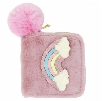 Fuzzy Rainbow Wallet