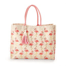 Flamingo Pattern Tote Bag