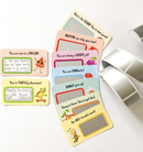 Scratch Away - Scratch OFF PUN Cards (Pack of 10)