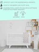 2 Pack Muslin Swaddle Blankets - Floral Hearts
