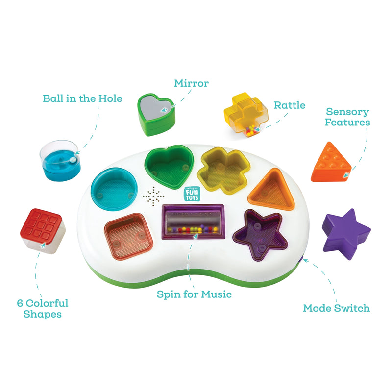 Little senses lights and sounds shape sorter on sale