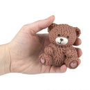 2.75" SQUISH AND SQUEEZE TEDDY BEAR