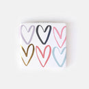 Multi Outline Heart Pocket Mirror