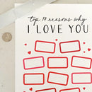 Scratch OFF Top 10 Reasons Why I Love You