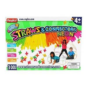 Straws & Connectors Neon 300pcs.