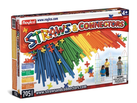 Straws & Connectors 705 Pcs