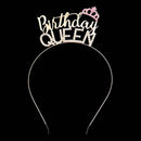 Shopping2help - Birthday Queen Rhinestone Metal Headband