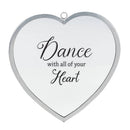 Heart Mirror Dance With Heart Med Silver