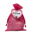 Heart Geode Handmade Fizz & Foam Bath Bomb