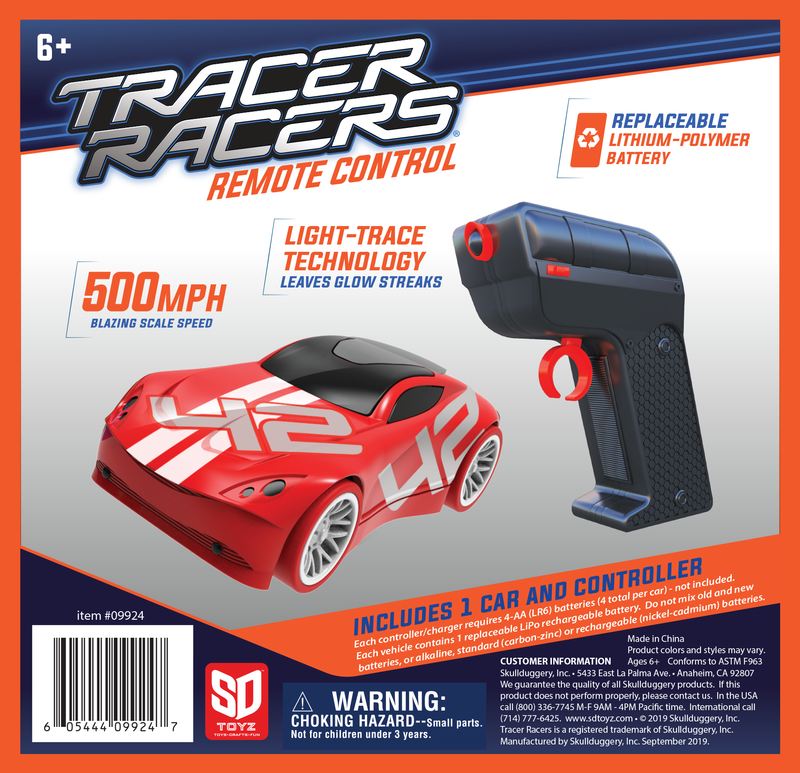 Tracer Racers RC Car and Controller Assortment