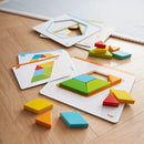 Arranging Game Colorful Shapes