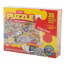 2-in-1 Erev Shabbos Floor Puzzle