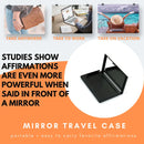 61 Affirmation Cards For Women + Mirror Travel Case