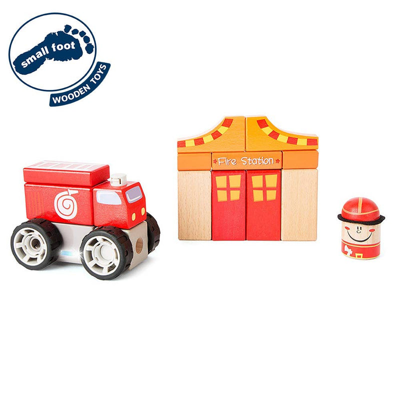 Legler USA Inc  - Small Foot Fire Brigade Construction Set