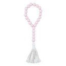 Pink Looped Wooden Garland