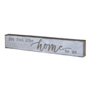 24x4-Tin Plaque-Home