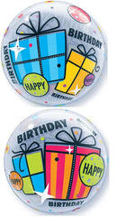 Birthday Fun & Funky Gifts Plastic Bubble Balloons