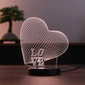 Big Heart Led Night Light