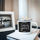 Modern Farmhouse Candles, I Love You Gifts & More, 16oz Soy