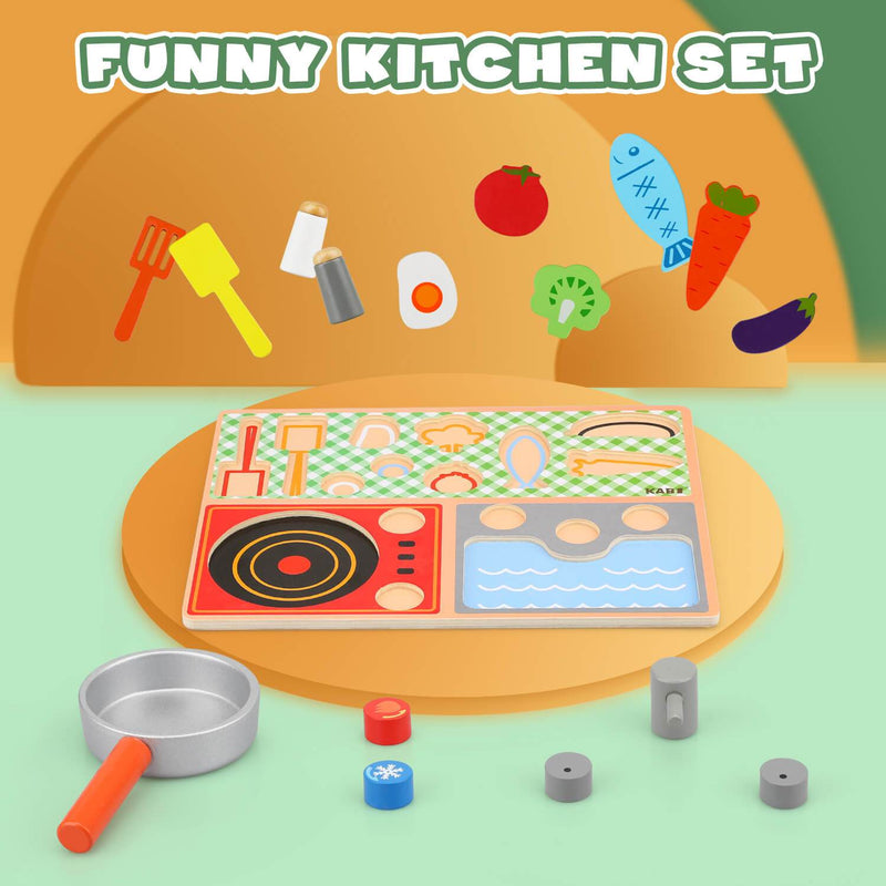 Toy Wooden Kitchen Sets for Kids