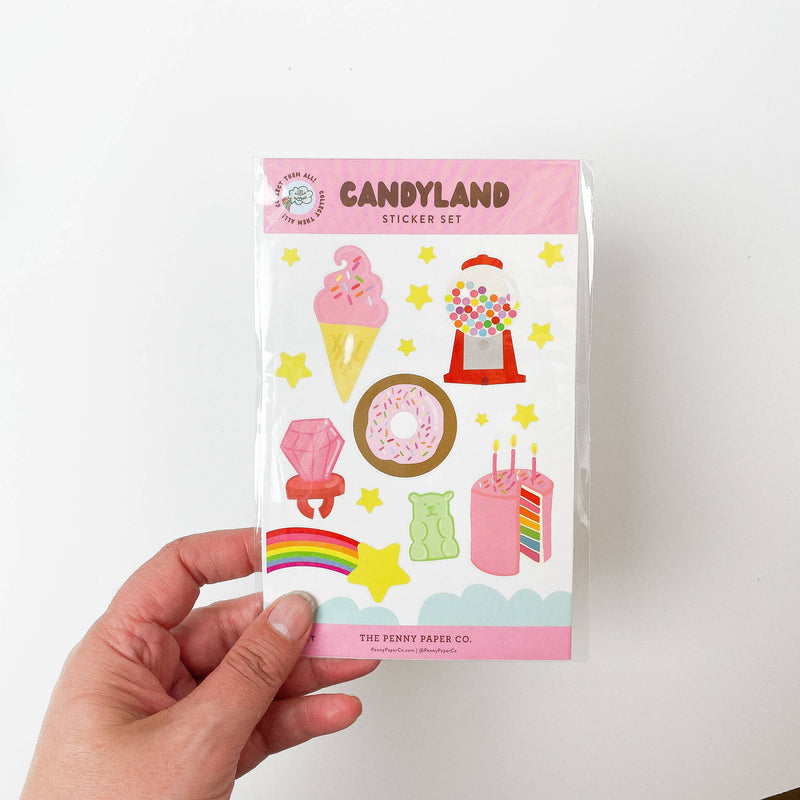 Candyland Sticker Sheet