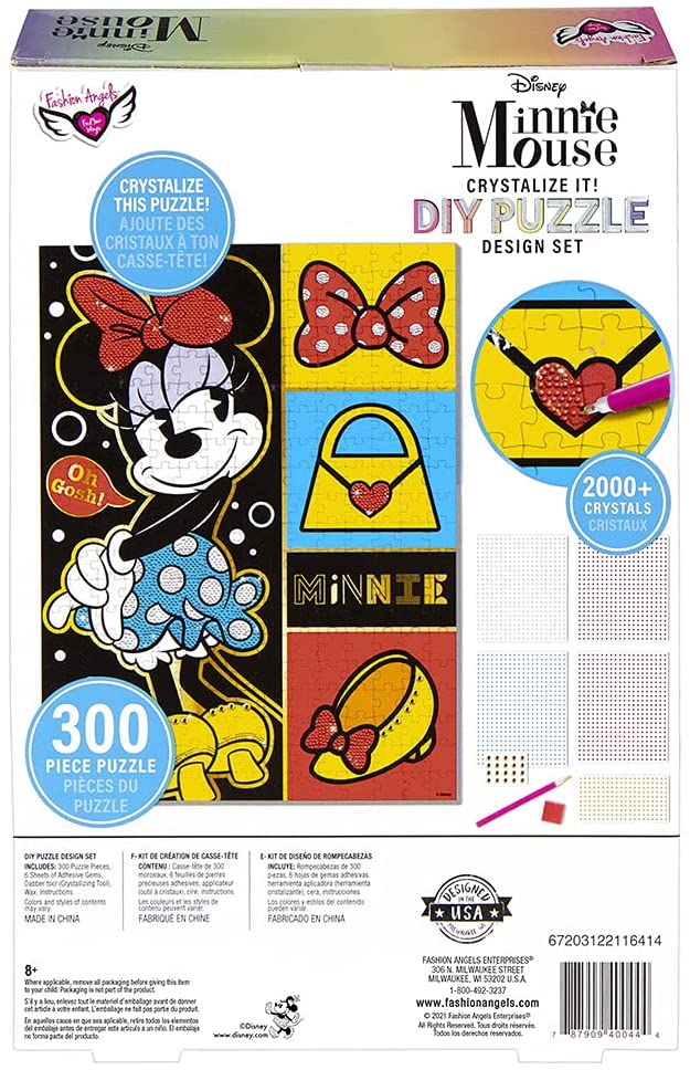 Minnie Mouse Crystalize It! DIY Puzzle Kit