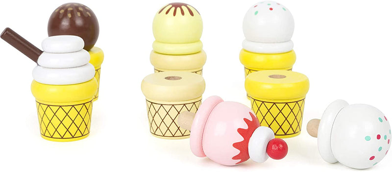 Small Foot Ice Cream Cart Complete Playset