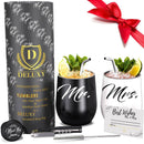 Mr & Mrs Wine Tumblers