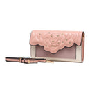 Rosette 3D Crystal Mini Crossbody Clutch