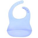 Blue Silicone Bib