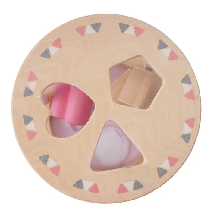 Little Tribe Pink Roly Poly Shape Sorter