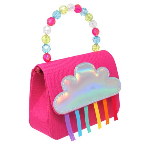 Pink Rainbow Magic Hard Handbag