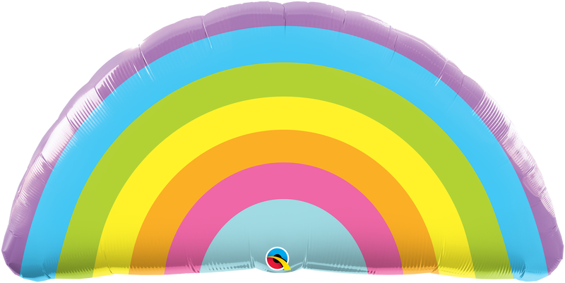 36" Radiant Rainbow Balloon
