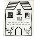 Tabletop Plaque Home Where Love 8x10