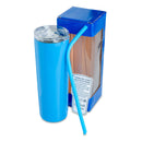 Blue Skinny Tumbler